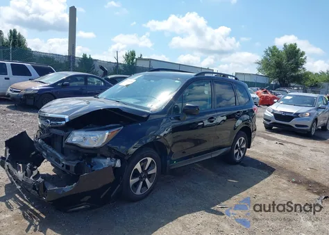 2018 Subaru Forester 2.5I Premium from USA, damaged, VIN JF2SJAEC9JH550400